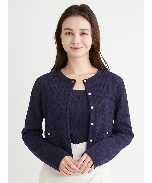 CELFORD（セルフォード） ニットアンサンブル FREE ネイビー