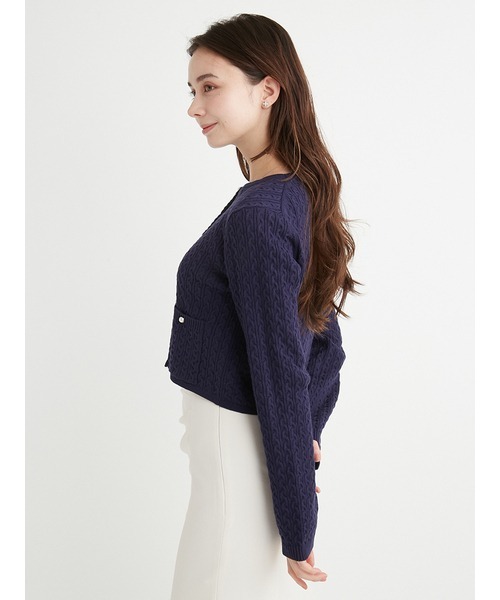 CELFORD（セルフォード） ニットアンサンブル FREE ネイビー