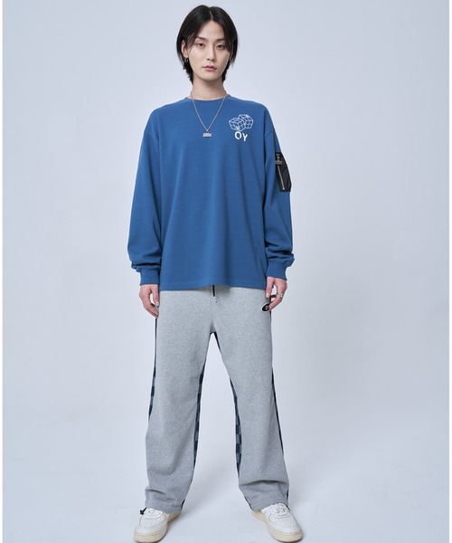 「OY」 長袖Tシャツ 1 ブラック メンズ