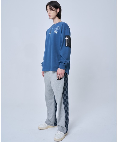 「OY」 長袖Tシャツ 1 ブラック メンズ