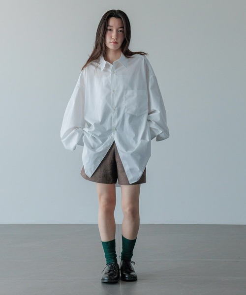 LOWRYS FARM（ローリーズファーム） シャツ 「LFM(U)」BROAD