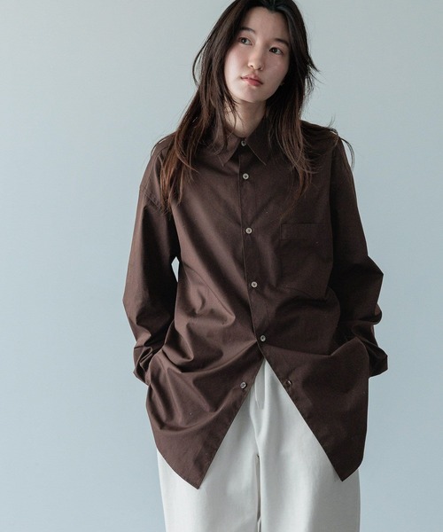 LOWRYS FARM（ローリーズファーム） シャツ 「LFM(U)」BROAD