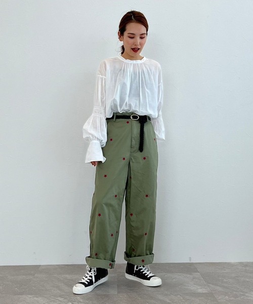 「niko and...」 長袖チュニック MEDIUM ネイビー レディース