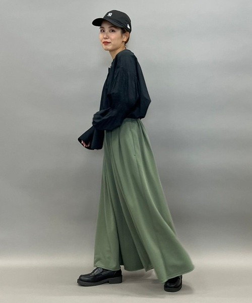 「niko and...」 長袖チュニック MEDIUM ネイビー レディース