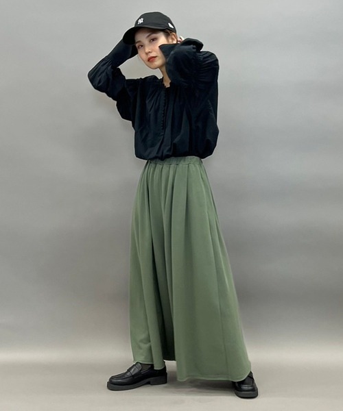 「niko and...」 長袖チュニック MEDIUM ネイビー レディース