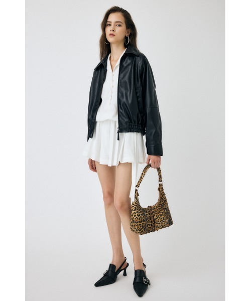 MOUSSY（マウジー） ブルゾン アウター 「25年AW新作」F/LEATHER