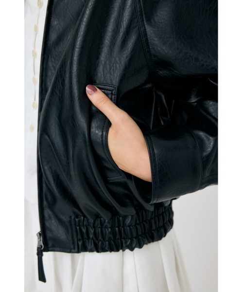 MOUSSY（マウジー） ブルゾン アウター 「25年AW新作」F/LEATHER