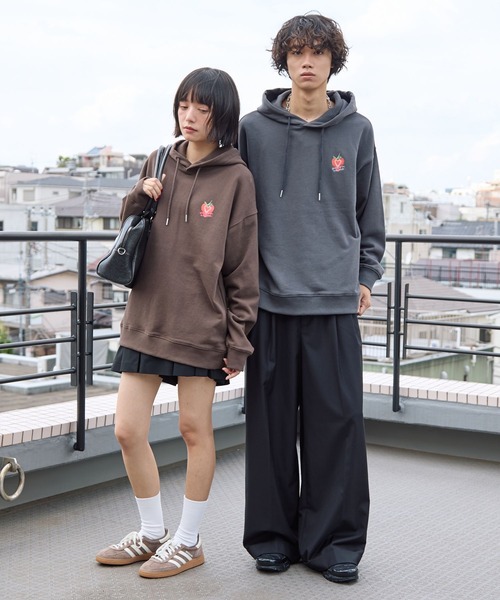 PBLIM パーカー 「UNISEX」メニーベリーパーカー レディース メンズ