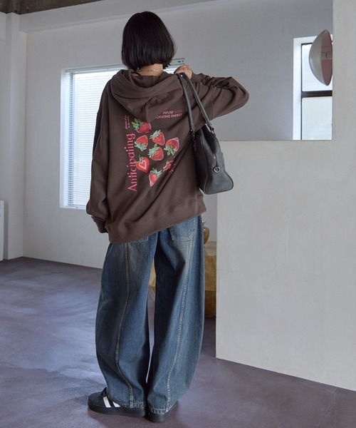 PBLIM パーカー 「UNISEX」メニーベリーパーカー レディース メンズ