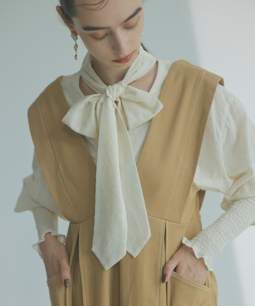 EIMY ISTOIRE（エイミーイストワール） 長袖ブラウス FREE アイボリー