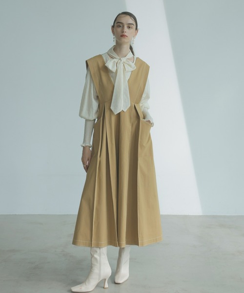 EIMY ISTOIRE（エイミーイストワール） 長袖ブラウス FREE アイボリー