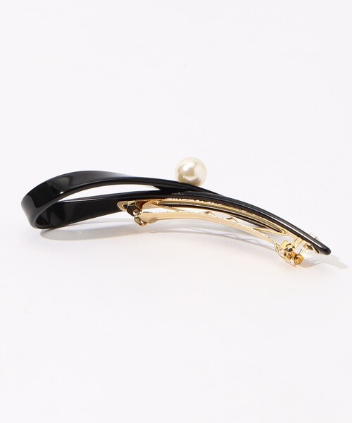 ALEXANDRE DE PARIS パールリボンヘアピン ALEXANDRE DE PARIS ヘアピン BALL PIN アレクサンドル ドゥ