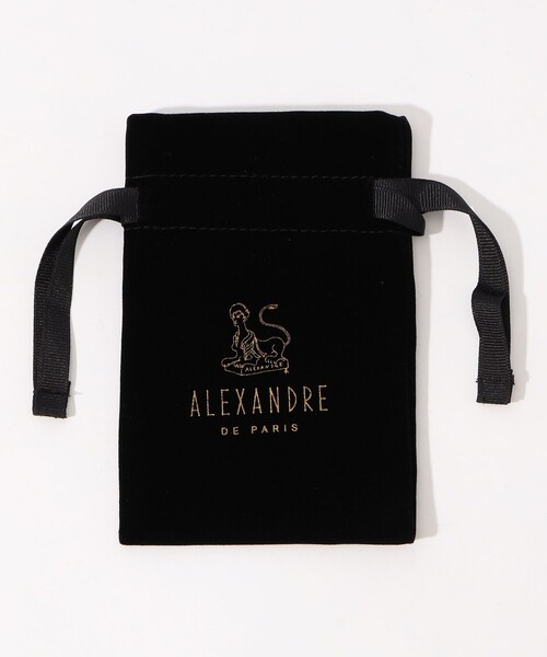 Alexandre de Paris★パール リボン バレッタ ALEXANDRE DE PARIS ヘアクリップ パールリボンバレッタ