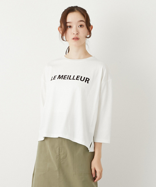 tシャツ 「フロッキーロゴプリントTシャツ」 レディース