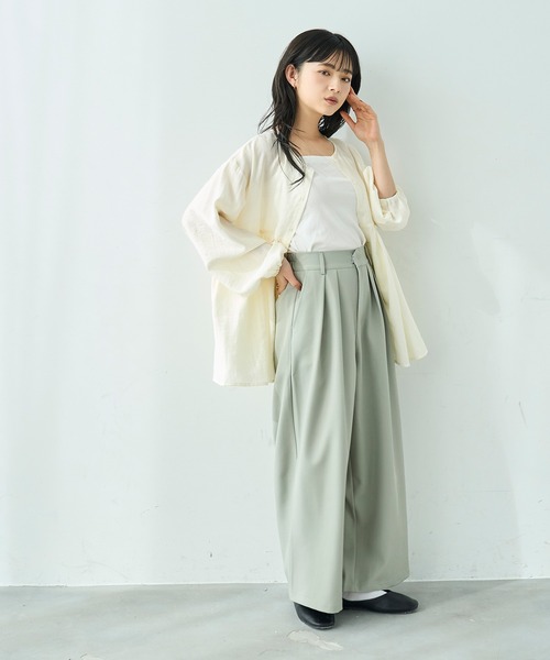 mil（ミル） ブラウス シャツ 「人気・再生産」 2wayチュニック