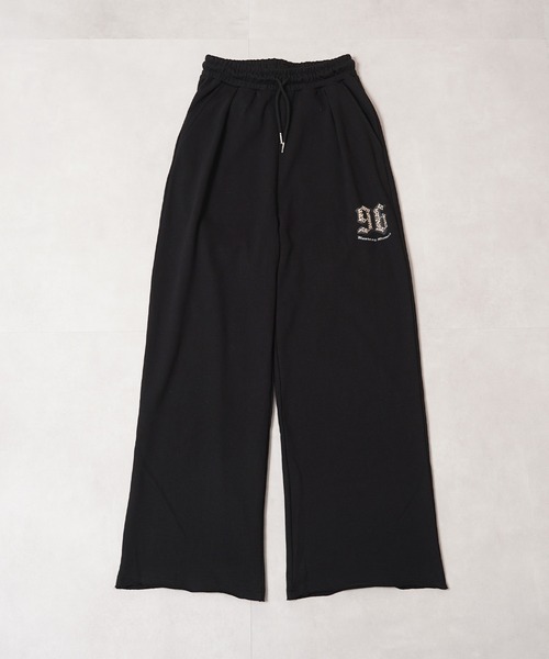 MEMORY スウェットパンツ ジャージ 「MEMORY」ナンバリング カットオフ