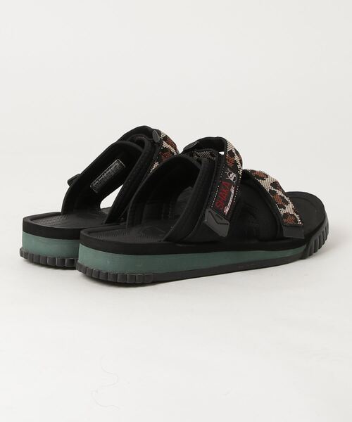 「SHAKA」 レオパードフラットサンダル 25cm ブラック レディース_画像2