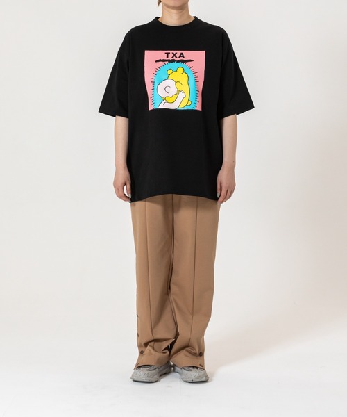 TXA tシャツ 我喜屋位瑳務 S/S T-shirt Black メンズ レディース
