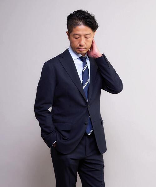 MELROSE　フォーマルスーツ　美品 MEN'S MELROSE セレモニースーツ セットアップ 入園式 卒園式 グレン