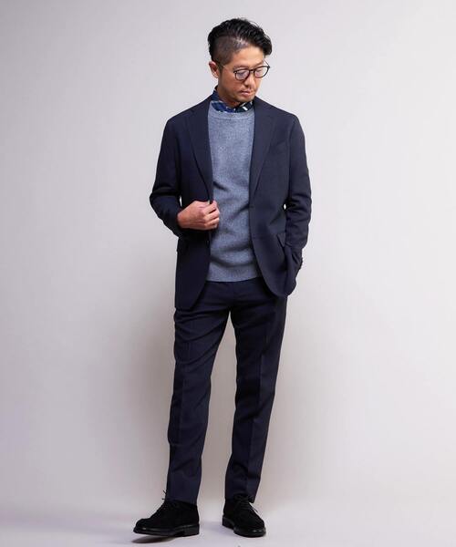 Crestman◇クレストマン◇メンズスーツセットアップ クレストマン】Crestman セットアップ Microfili mixed Spun｜Yahoo