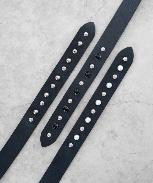WALK IN CLOSET ベルト 「 SENTI 」L/STUDS LONGBELT / スタッズロング