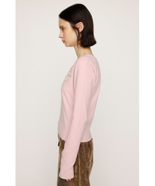 SLY tシャツ 「2025AW」RIBBON LACE TOPS リボン レース