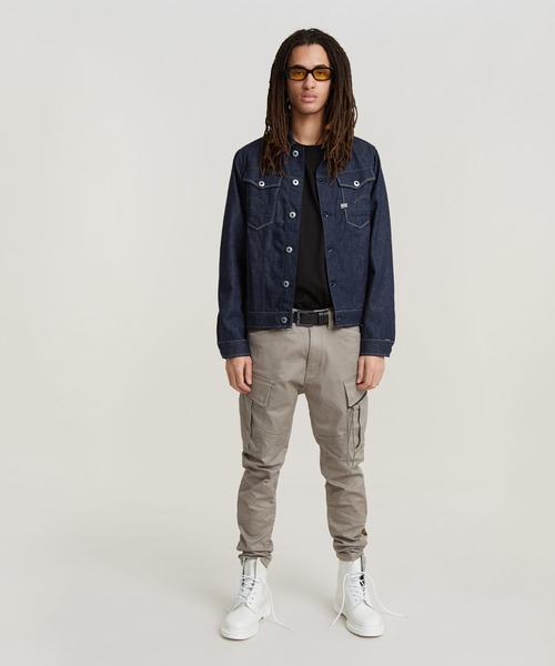 G-STAR RAW 「G-STAR」 カーゴパンツ 28/30 グリーン系その他 メンズ