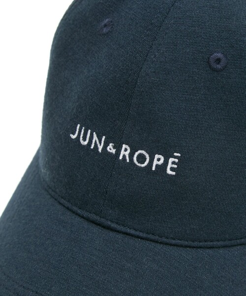 JUN&ROPE帽子３点　美品 JUN&ROPE'（ジュンアンドロペ） キャップ 帽子 ロゴ入りストレッチ