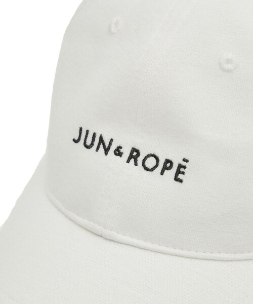 JUN&ROPE'（ジュンアンドロペ） キャップ 帽子 ロゴ入りストレッチ