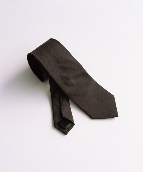 WYM LIDNM ネクタイ SILK COTTON NARROW TIE : ZOZOTOWN Yahoo!店
