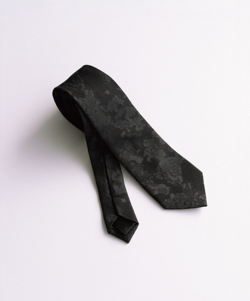 WYM LIDNM ネクタイ SILK COTTON NARROW TIE : ZOZOTOWN Yahoo!店