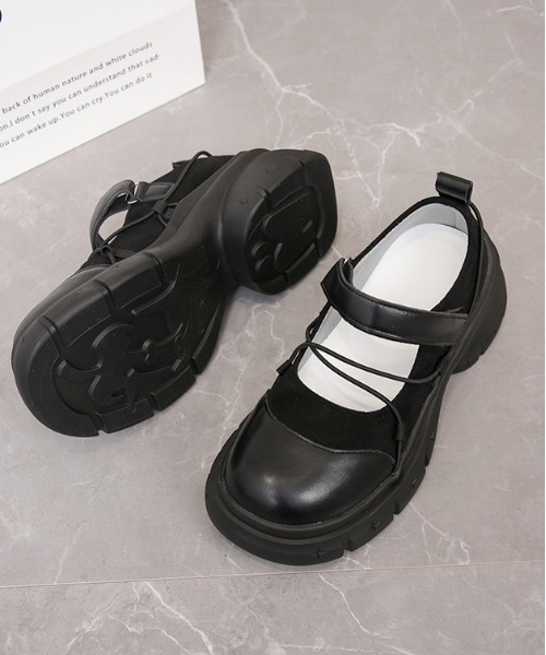 WEGO（ウィゴー） ローファー WEGO/厚底スポーティースニーカー