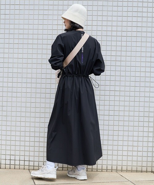 「FREAK'S STORE」 長袖ワンピース フリ- ブラック レディース 驚きの破格値， 定番人気