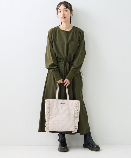 「FREAK'S STORE」 長袖ワンピース フリ- ブラック レディース 驚きの破格値， 定番人気