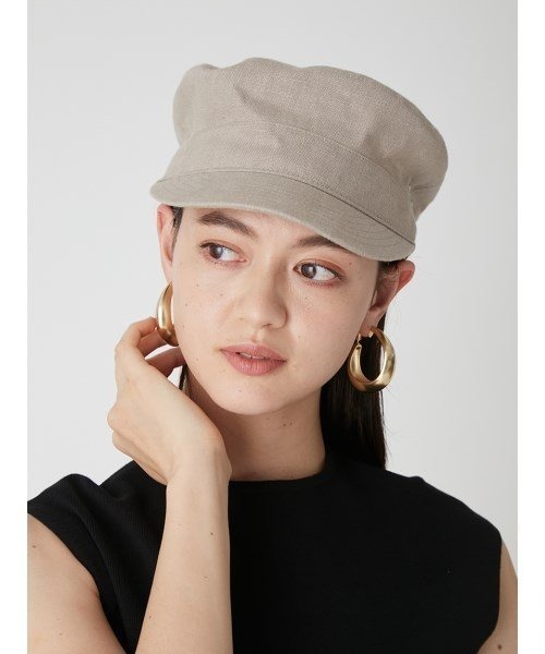 「Mila Owen」 キャスケット FREE ベージュ レディース_画像2