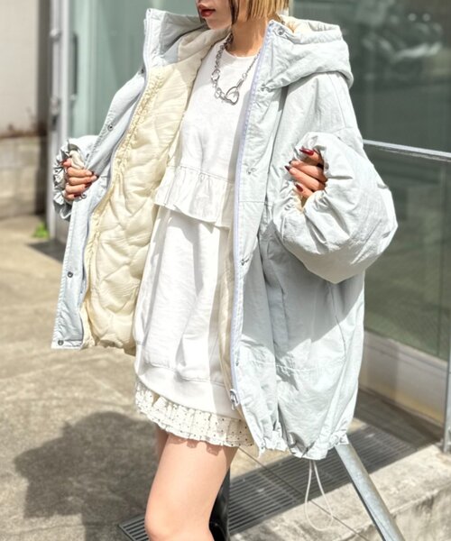 w closet（ダブルクローゼット） コート アウター リバーシブル