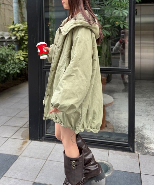 w closet（ダブルクローゼット） コート アウター リバーシブル
