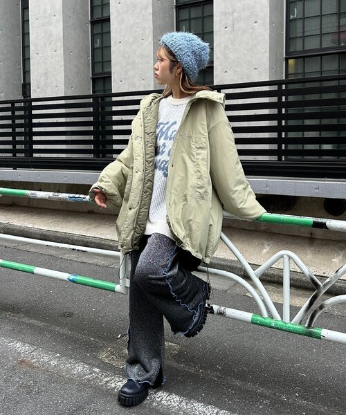 w closet（ダブルクローゼット） コート アウター リバーシブル