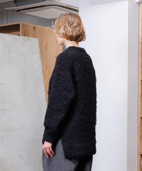 VOAAOV（ヴォアーブ） セーター ニット FULLERS TEASEL BRUSHED KNIT