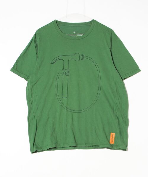 00s Patagonia オーガニックコットン半袖シャツ グリーン M 00s Patagonia オーガニックコットン半袖シャツ グリーン M patagonia