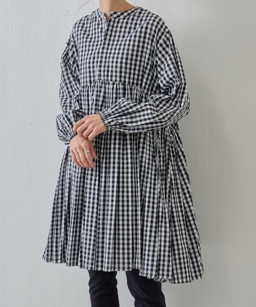 BEARDSLEY（ビアズリー）の「リネンギャザーチュニック（チュニック