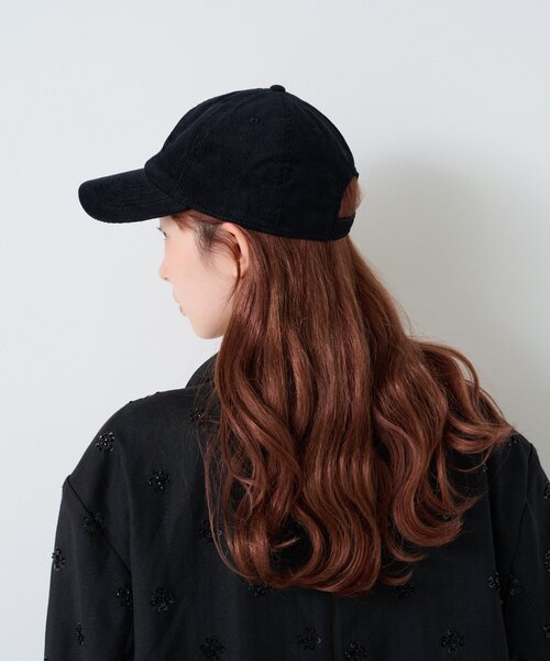 Kastane（カスタネ） キャップ 帽子 刺繍コーデュロイキャップ