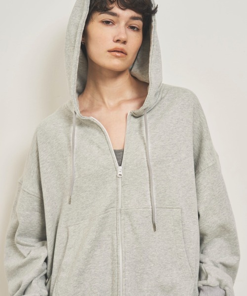 VION トレーナー スウェット ダブルジップパーカー / Double Zip