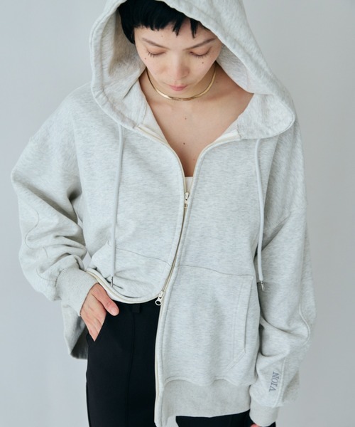 VION トレーナー スウェット ダブルジップパーカー / Double Zip