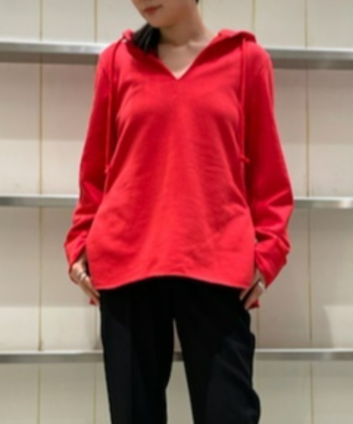 「styling/」 プルオーバーパーカー ONE SIZE ブラック レディース_画像2