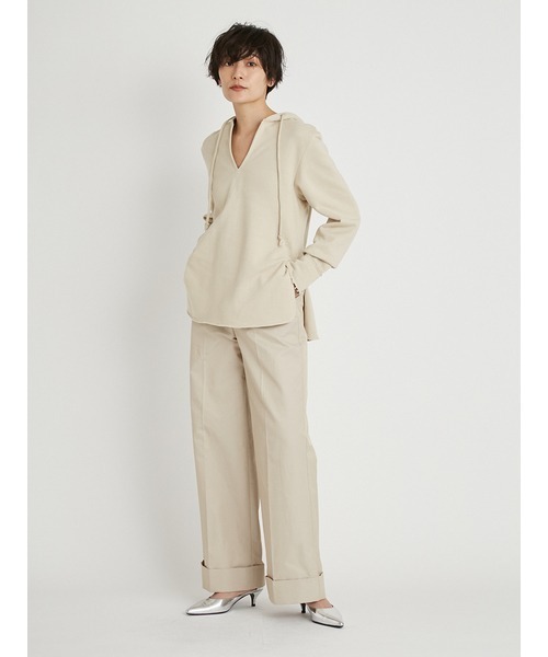 「styling/」 プルオーバーパーカー ONE SIZE ブラック レディース_画像5