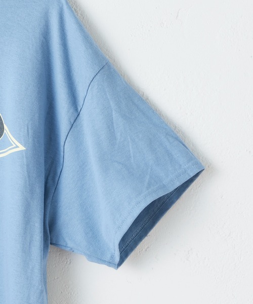 「WHIMSIC」 半袖Tシャツ FREE ボルドー メンズ_画像7