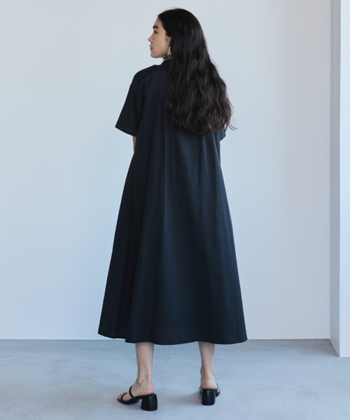 「Libra Cue」 半袖ワンピース FREE ベージュ レディース_画像7