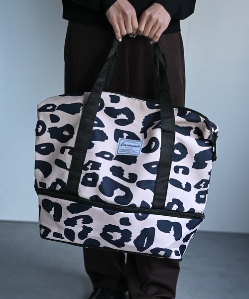 FLANEEK. トートバッグ 柄トラベルトートバッグ レディース メンズ