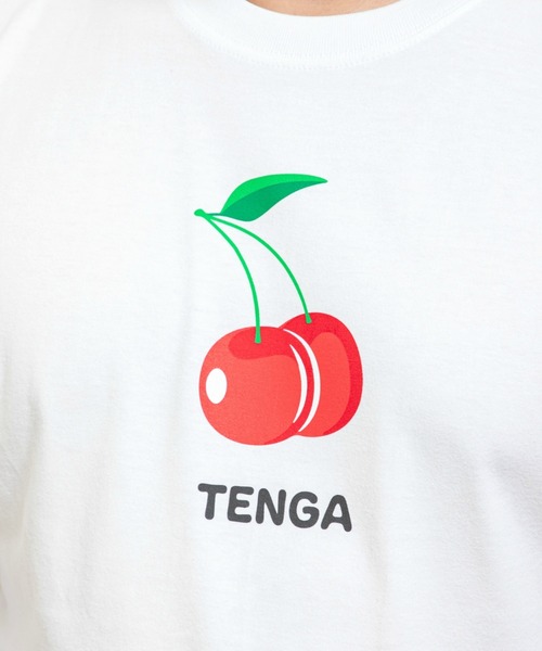 TENGA（テンガ） tシャツ TENGA Cherry 長袖Tシャツ メンズ レディース